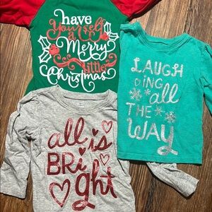 Old Navy Long Sleeve Tees Green Gray